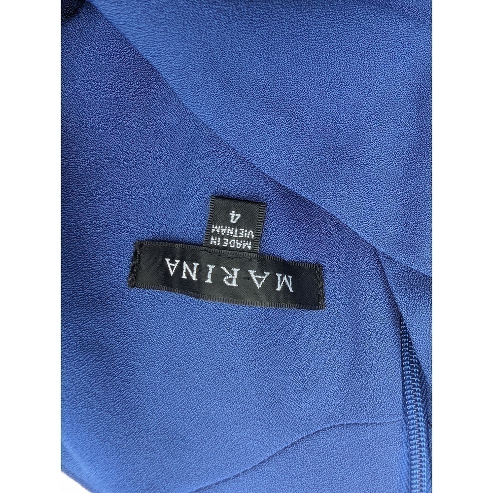 Marina Royal Blue Floor Length Gown - Picture 3 of 4
